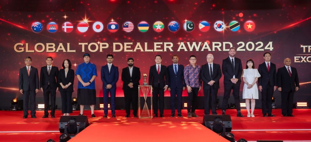 SCG International top dealer award