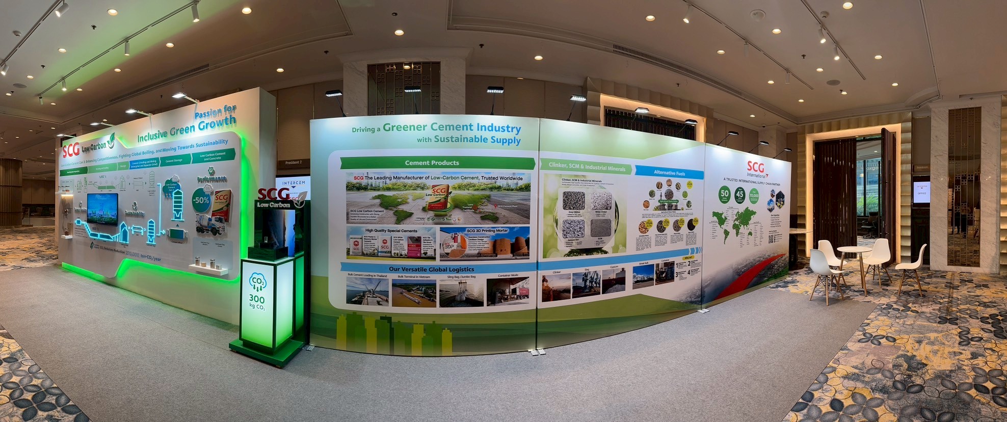 Intercem asia 2025 – scg booth Intercem asia 2025 - scg booth