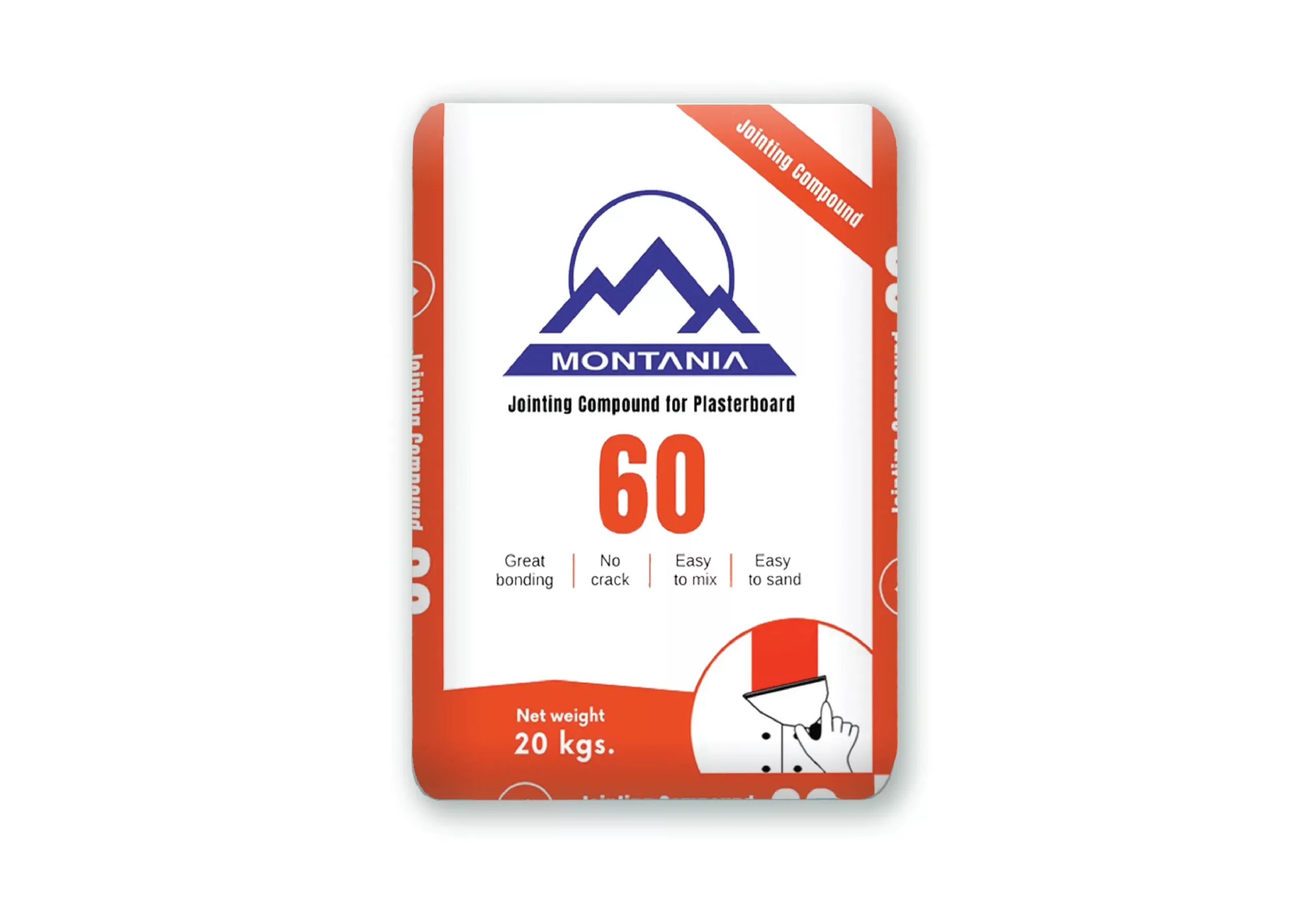motania cement Montania Plasterboard Jointing Compound by SCG International