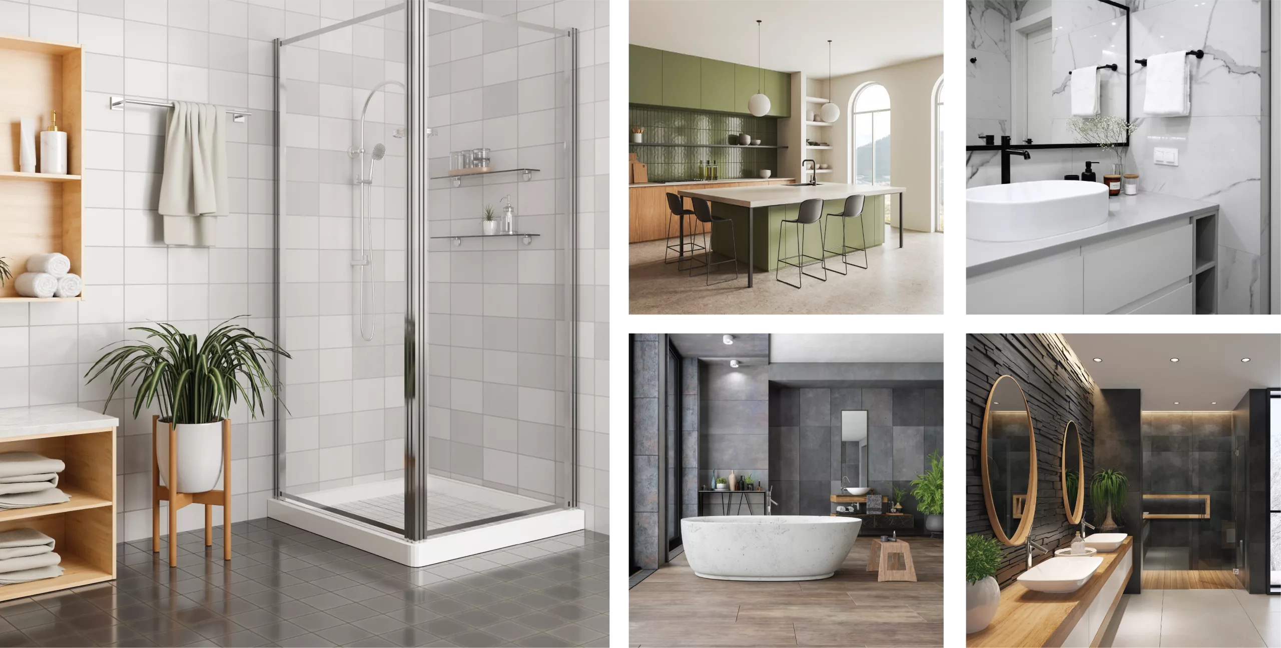 Ceramic tile decoration idea by SCG International