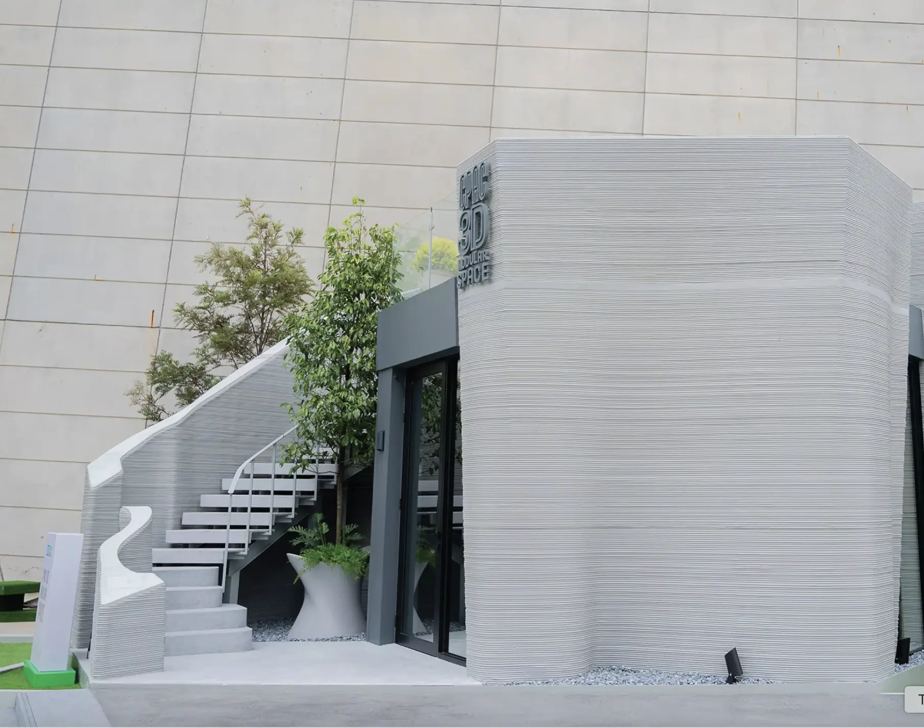 Offsite printing Off-site modular 3D printing by cpac and scg international