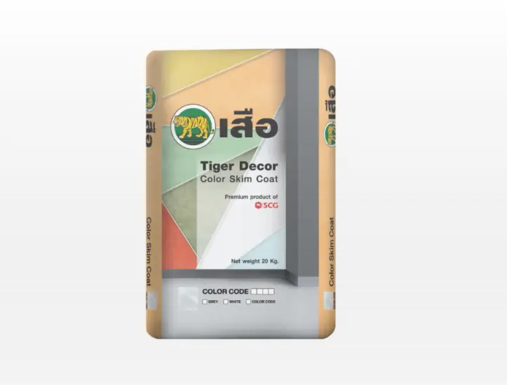 Color Skim Coat cement 